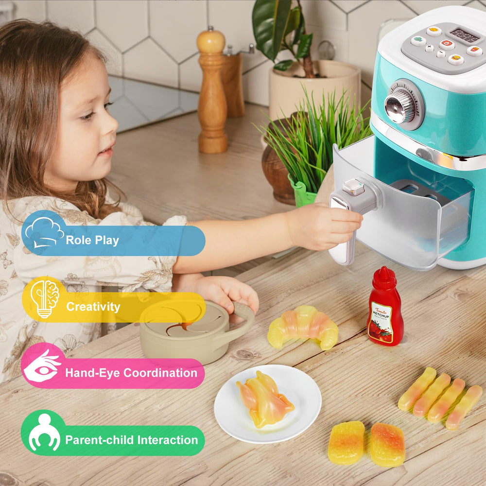 ACROFEK encourages imaginative chef play and cooperative storytelling