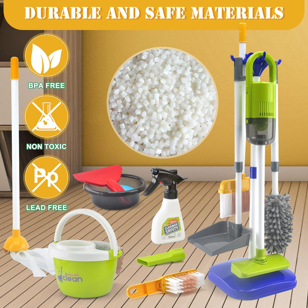 ACROFEK toddler cleaning set cleaning cloths for wiping practice