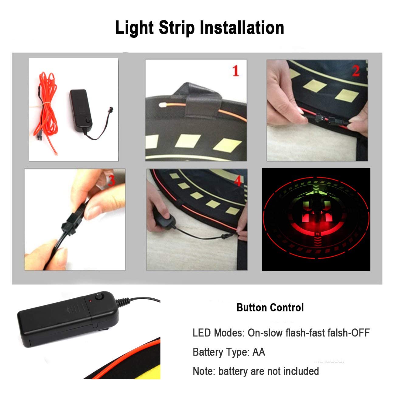 ACROTOR landing pad handles mud and uneven surfaces for stable takeoffs