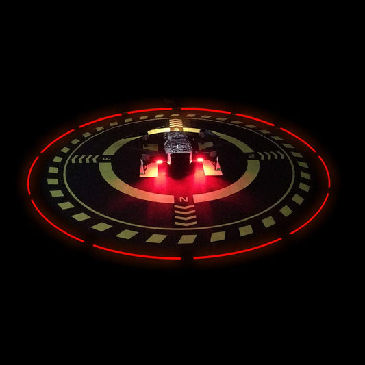 ACROTOR drone landing pad night light strip enhances night operations