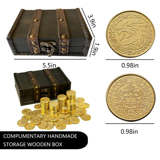 ACTIONDRAKE dragon-side coin with fantasy detail for immersive gameplay