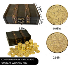 ACTIONDRAKE dragon-side coin with fantasy detail for immersive gameplay