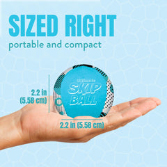 Activ Life skip ball blue spots pool toy, perfect for water games at the beach.