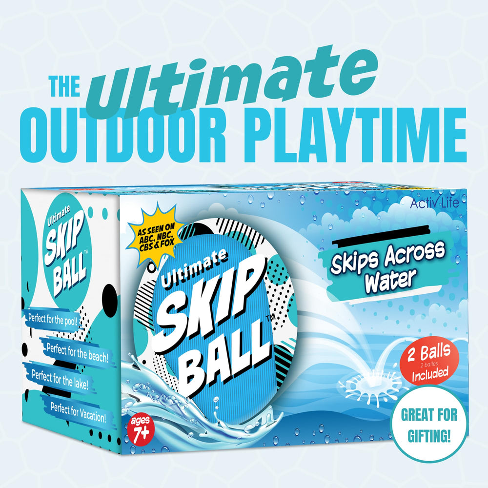 Activ Life skip ball blue spots pack for summer fun and memorable outdoor moments.
