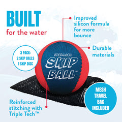 Kids and teens enjoy Activ Life Ultimate Skip Ball during shore games