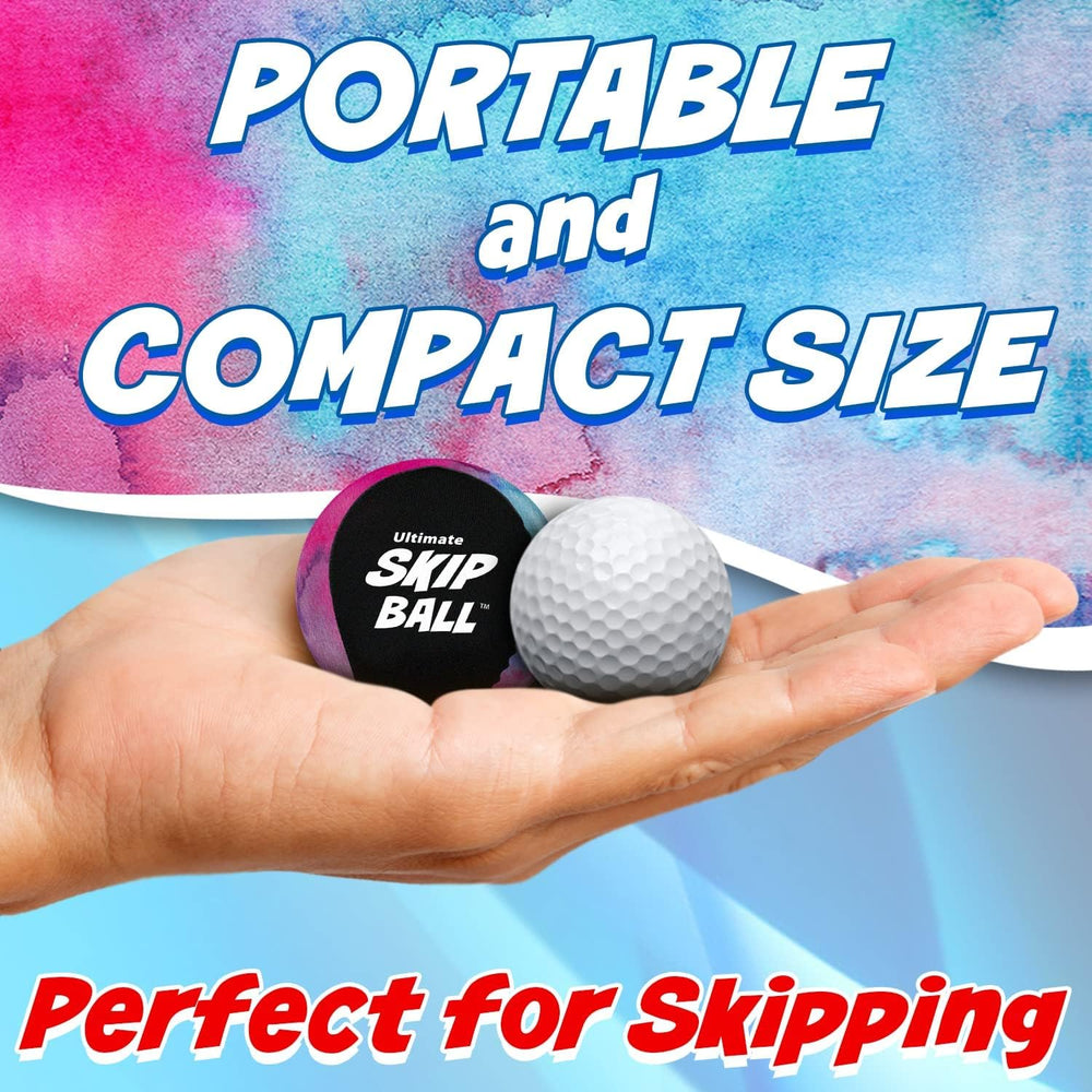 Activ Life water skip ball floats during sunny outdoor play