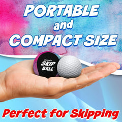Activ Life water skip ball floats during sunny outdoor play