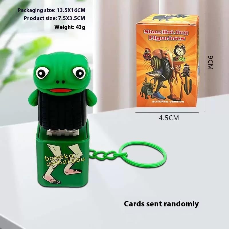 ActiveAura figurine with keychain attachment ready for keys or bags
