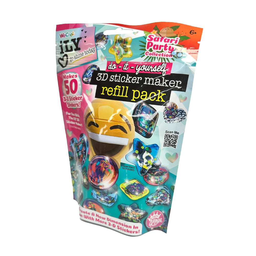 ACTIVITY KINGS ILY 3D sticker maker compatibility: pair with your maker for immersive play