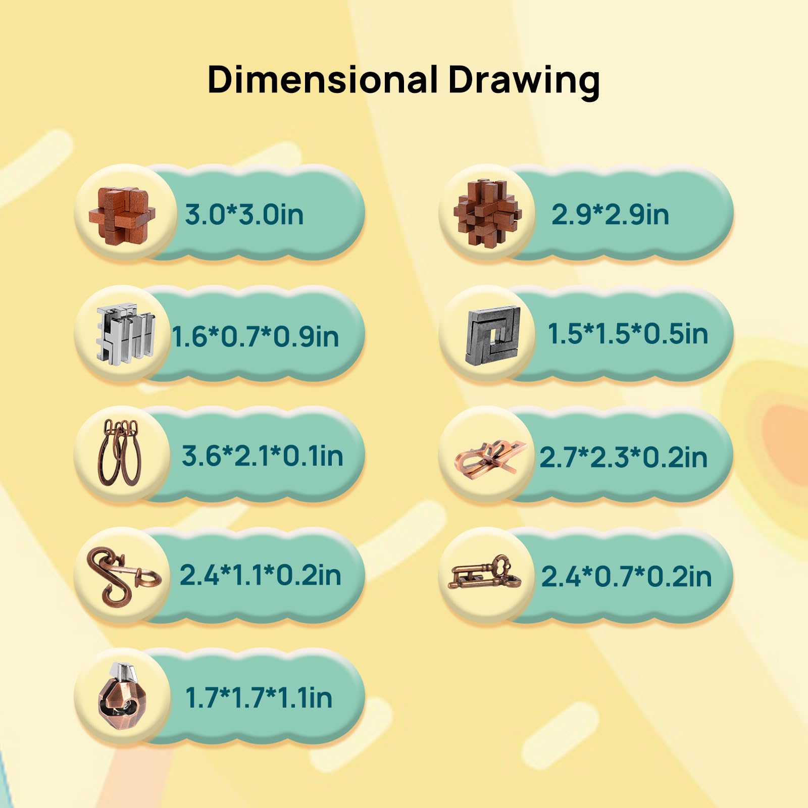 ActPo metal 3D puzzles zinc alloy—crisp interlocks that challenge problem-solving.
