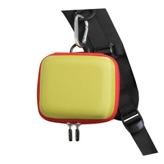 adada travel-ready case on table with games, ideal for quick storage.