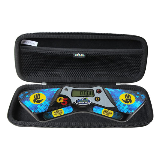 Adada travel case for Speed Stacks G5 Timer inside view showing precise fit and protection