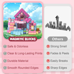 ADAH pink accessories spark storytelling and castle decoration