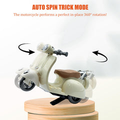Adehevio doll scooter lights and music in action for immersive play