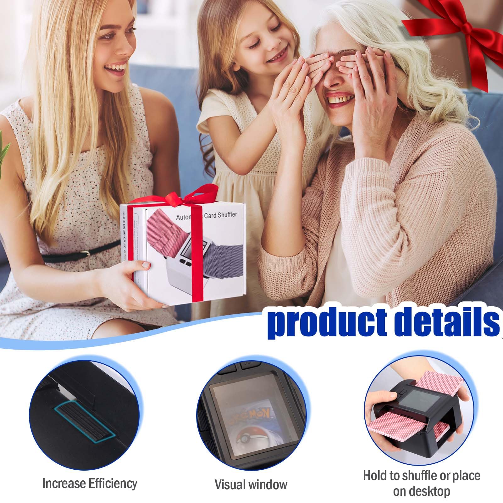 Adehoei 2000mAh battery with USB-C charging for long sessions.
