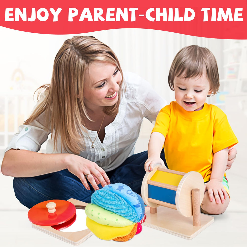 Adena Montessori toy set supports independent exploration with Montessori-inspired play.