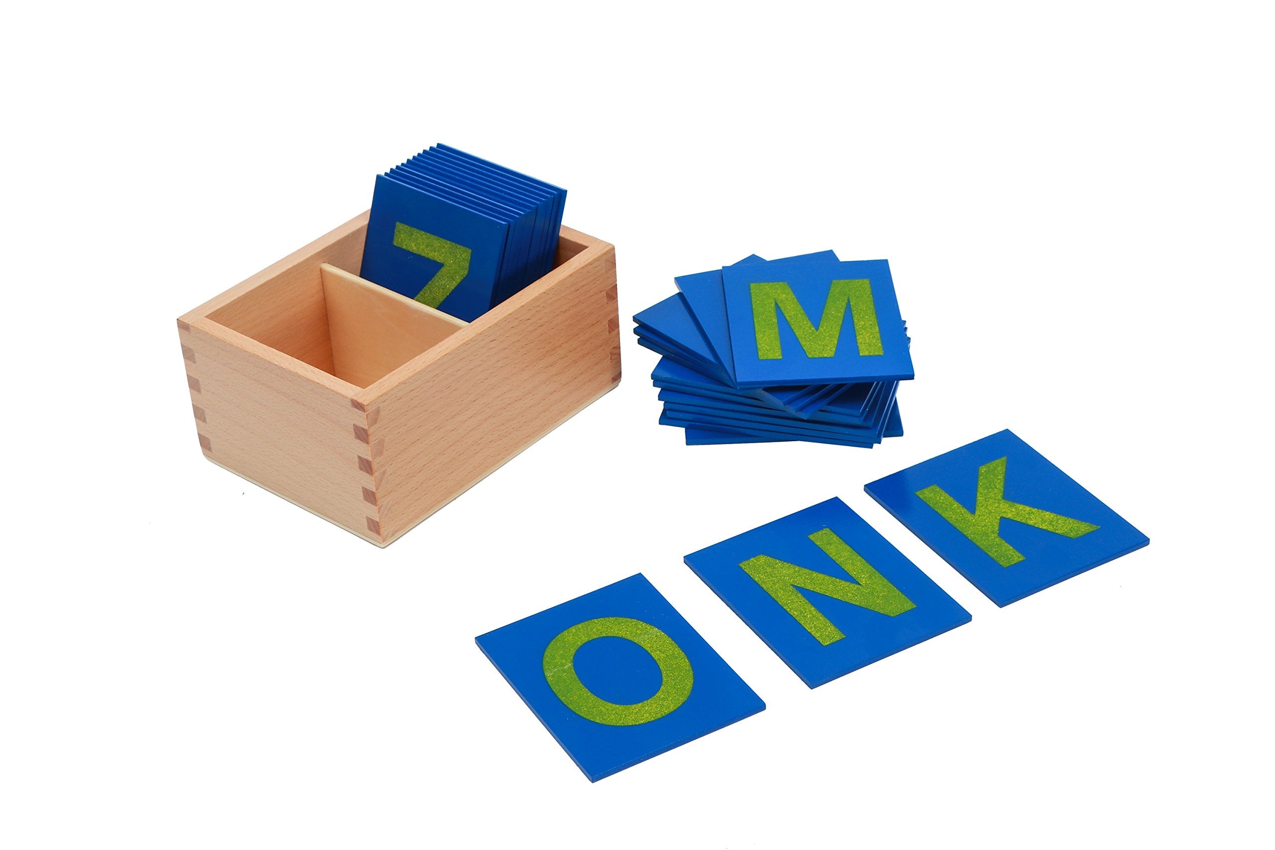 Adena Montessori tracing cards enabling finger dexterity and letter shape awareness