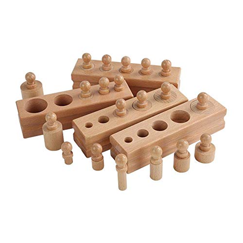 Adena Montessori sensorial training toy encourages hands-on learning through tactile exploration.