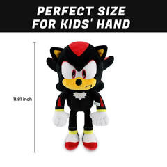 Adenzai Black Plush Toy highlighting soft stuffing and durable stitching
