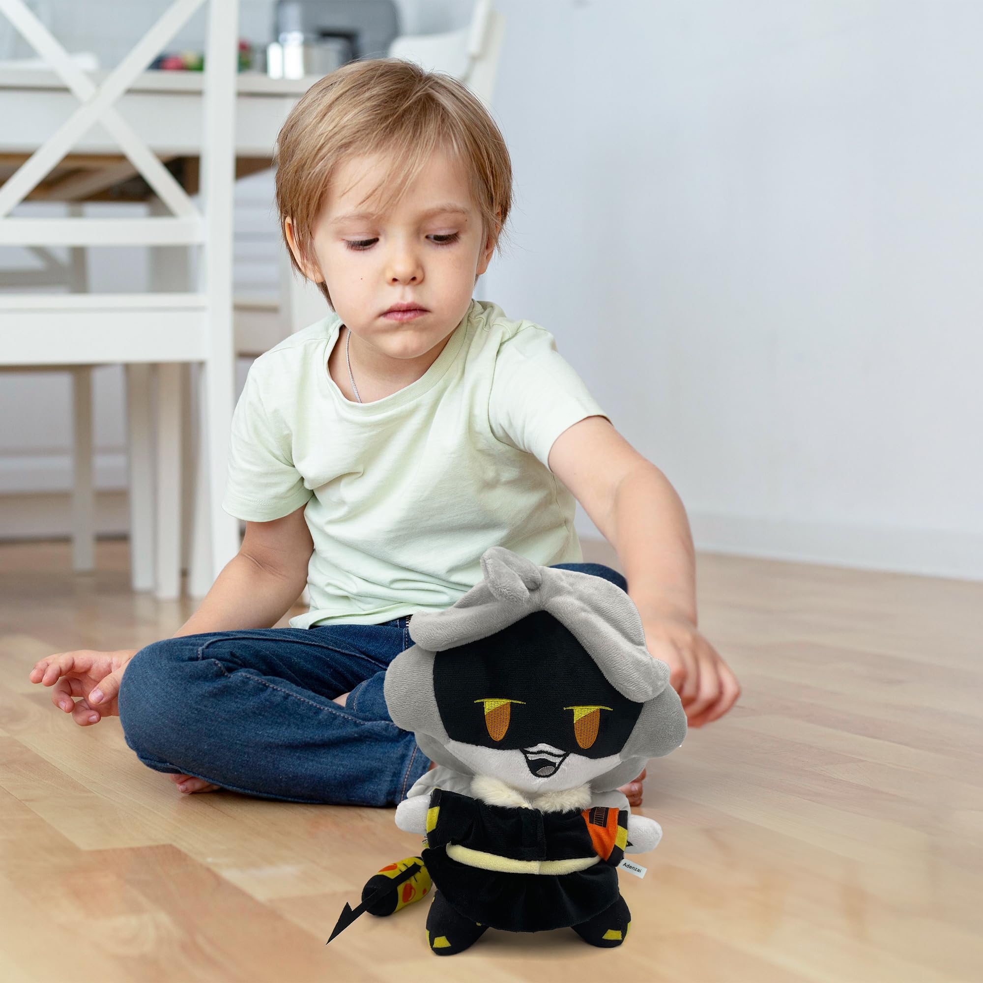 Adenzai detailed character plush—vibrant colors for lively play.