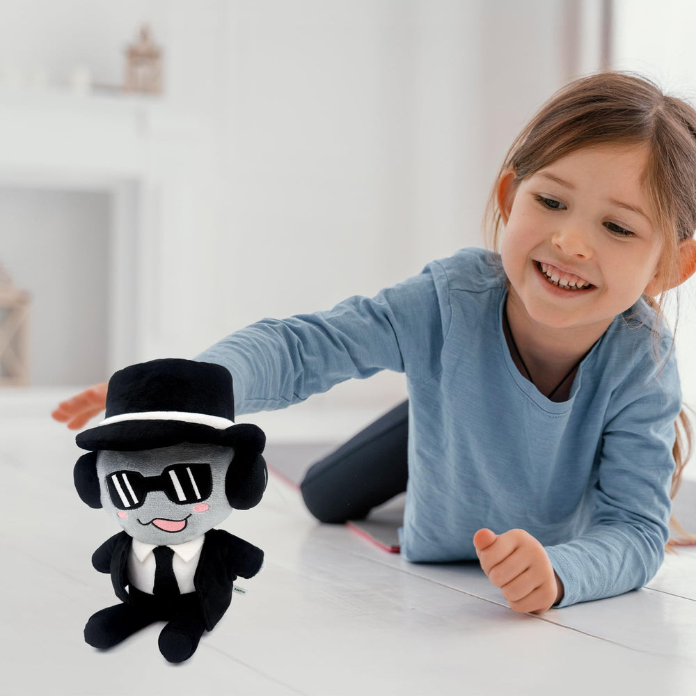 Adenzai Forsaken Black Plush Toy gift-ready with plush softness for birthdays