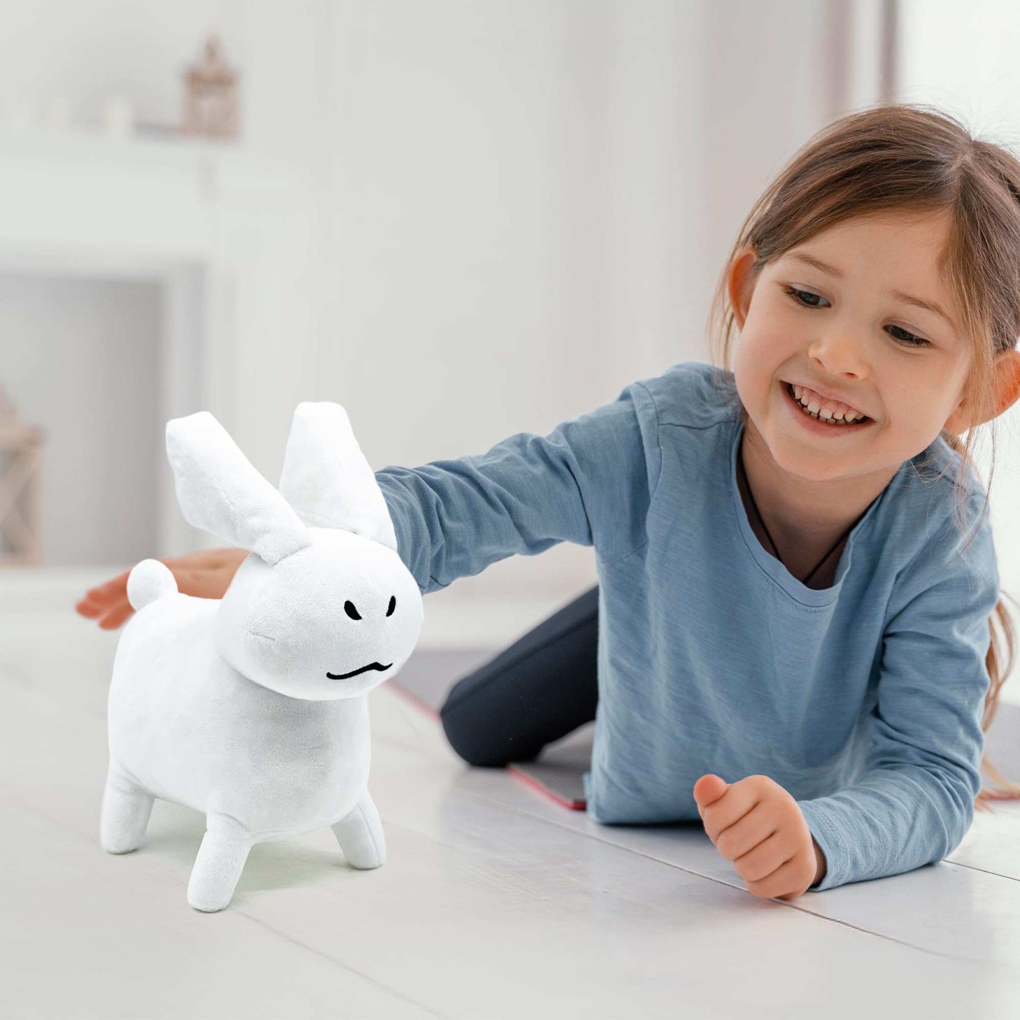 Adenzai Gubby plush adult collectible display on shelf.