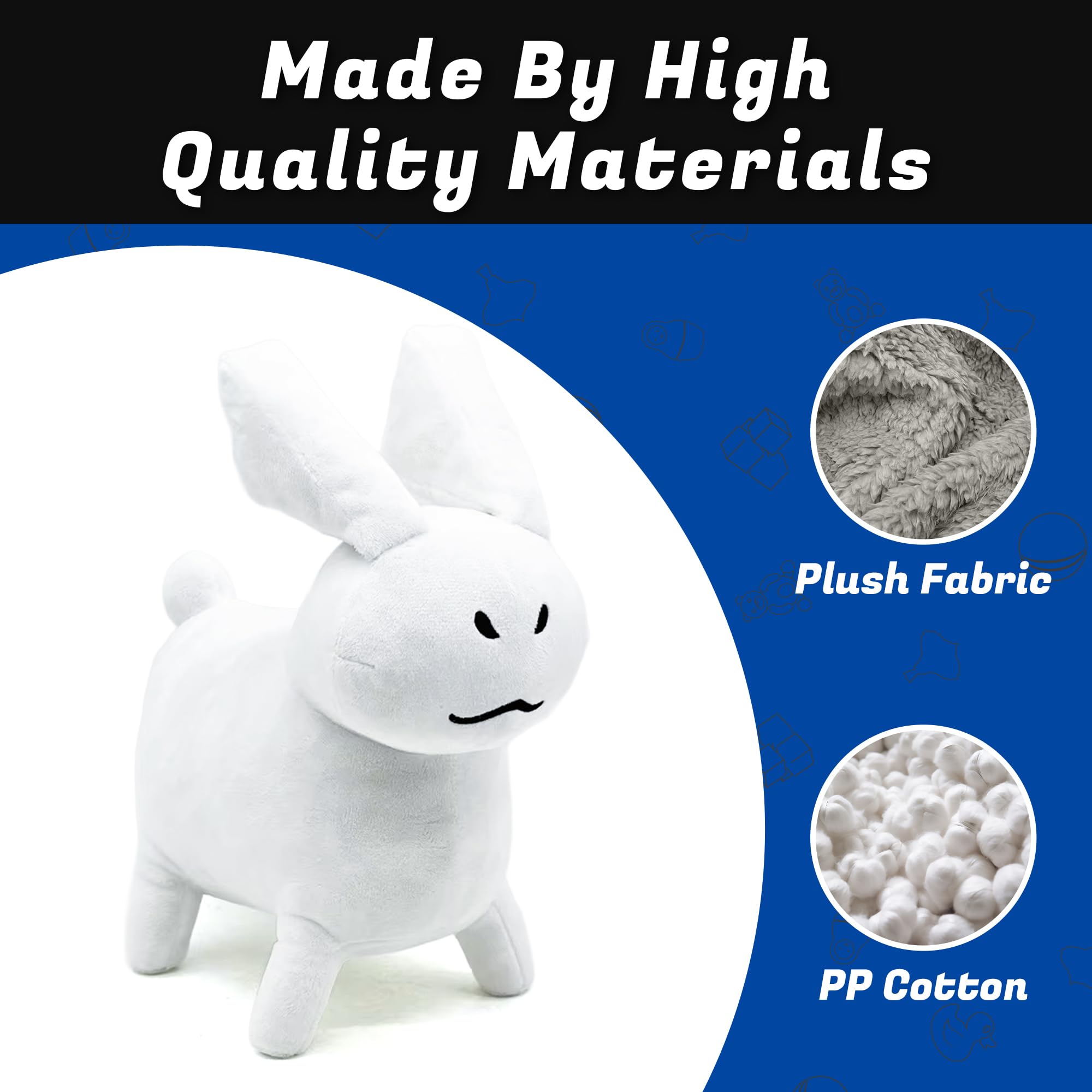 Adenzai Gubby plush hug-ready angle highlights squishy shape for cuddles.
