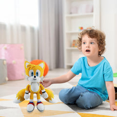 Adenzai plush safety label, reassuring quality for parents.