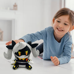 Adenzai plush toy soft fabric close-up highlights gentle touch quality.