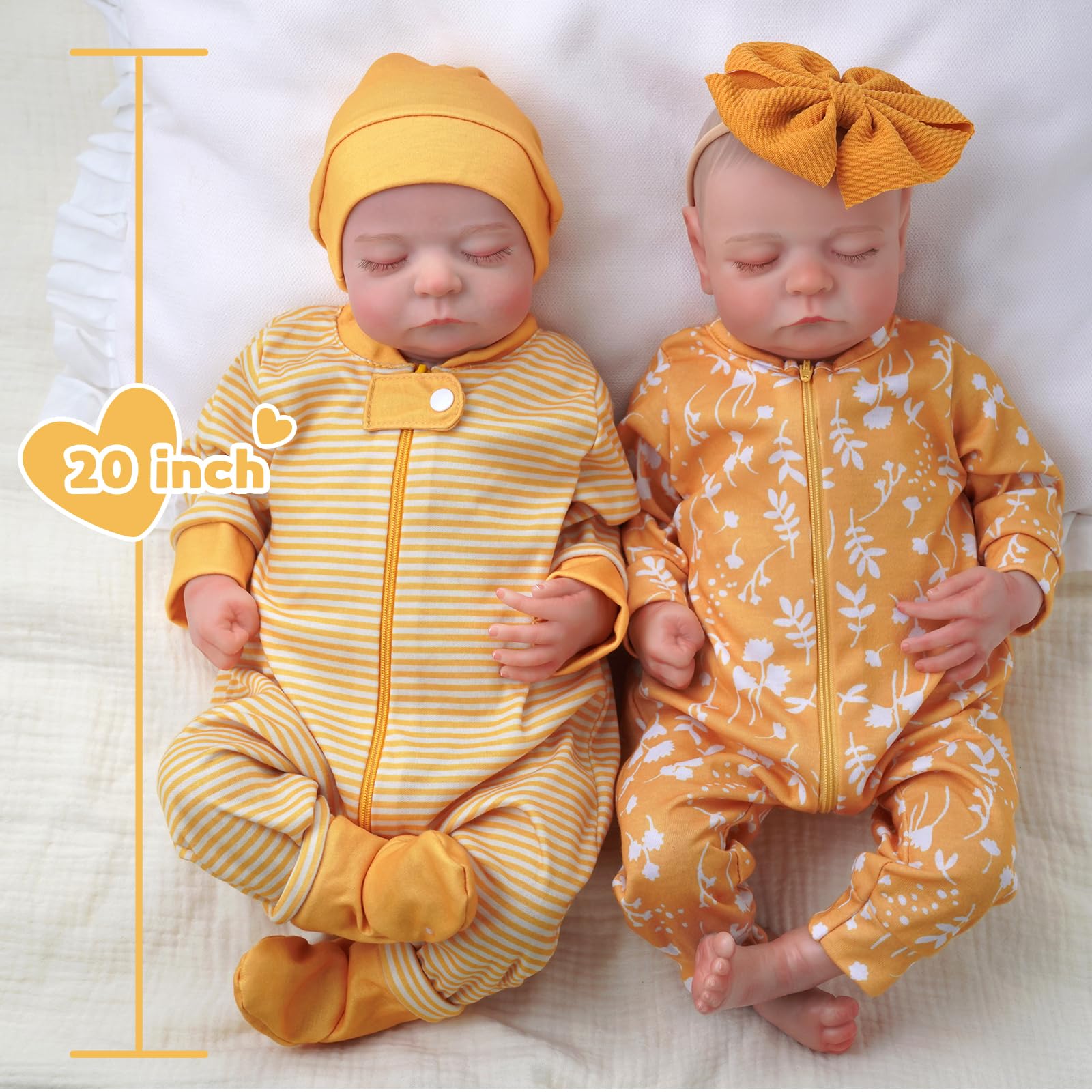 ADFO lifelike twins weigh 1.3 kg enhancing real-life feel