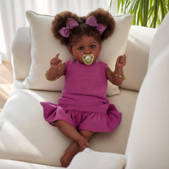 ADFO Reborn Black Baby Doll gift box ready for gifting.