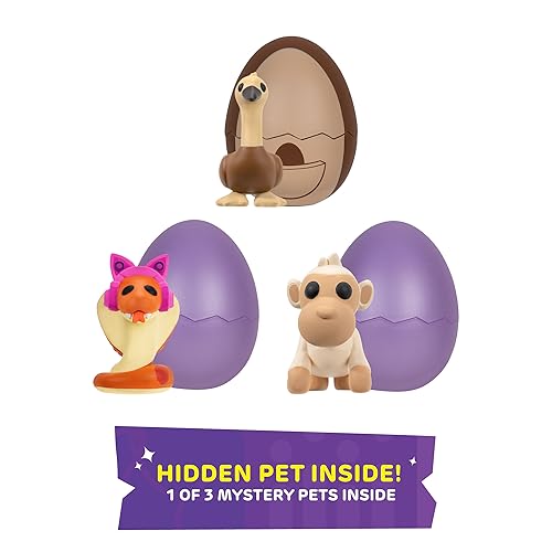 Adopt Me! Animal Life six-pet collection shows six unique characters to grow your roster.