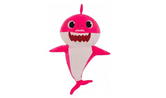 Adorable Shark Plush Toy blue eye smile, a cozy cuddle companion for bedtime.