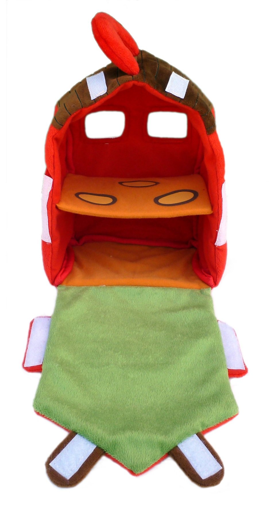 Adore Plush 12-inch Hen House with rooster and hens for a farm crew