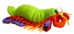 Adore Plush Harlequin Peacock Mantis Shrimp plush toy, soft and cuddly for cozy play.