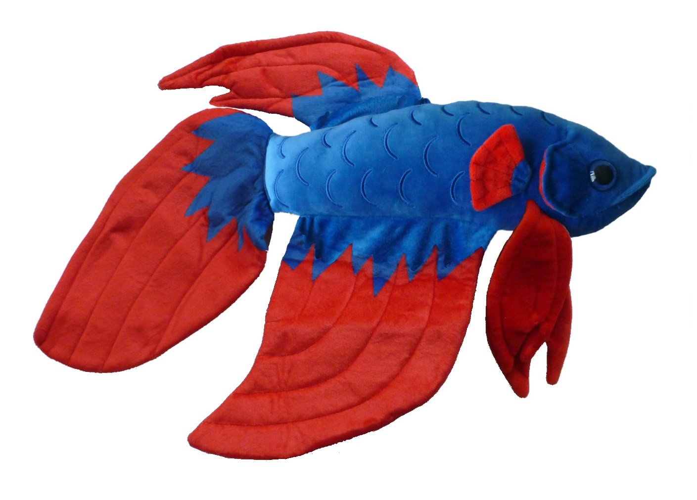 Adore Plush Betta Flare plush toy offers soft body and bendable fins for cuddling and display.