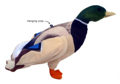 Adore Plush Drake Duck walltoy is a soft, squeezable décor accent.