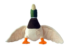 Adore Plush Drake Duck walltoy bottom mounting loop for wall display.
