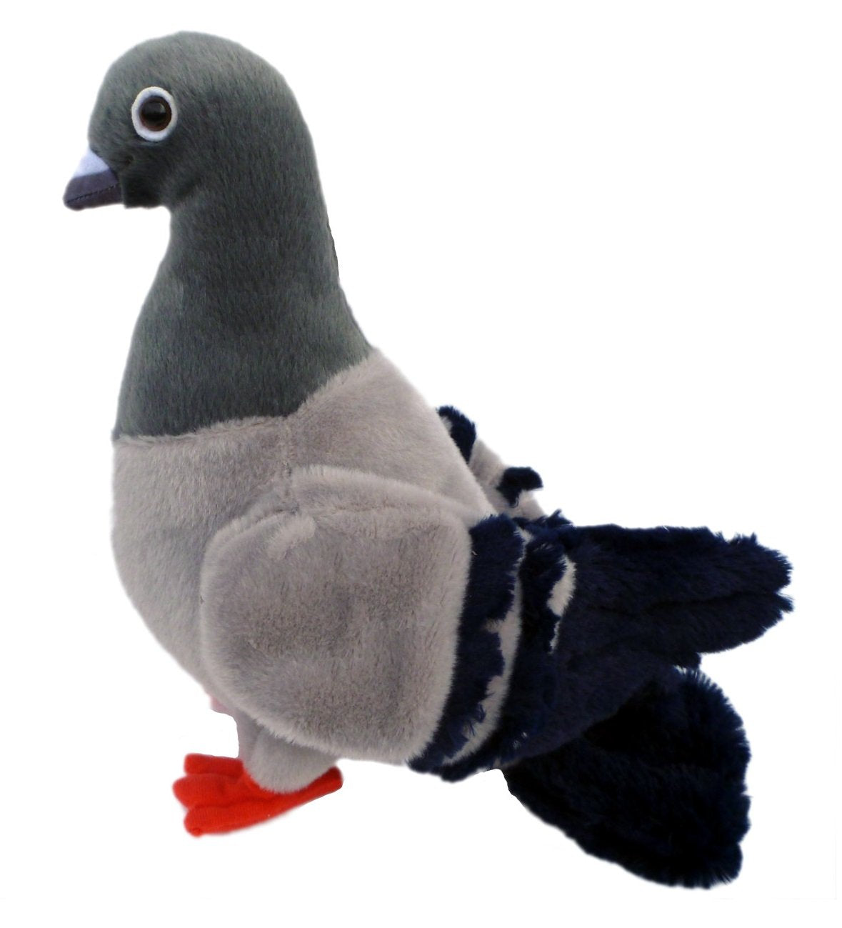 Adore Homer the Pigeon 12-inch plush, soft and squeezable for cuddly play