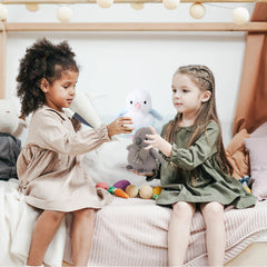 Adorlynetty blue parrot plush makes a thoughtful gift for kids and plush collectors.
