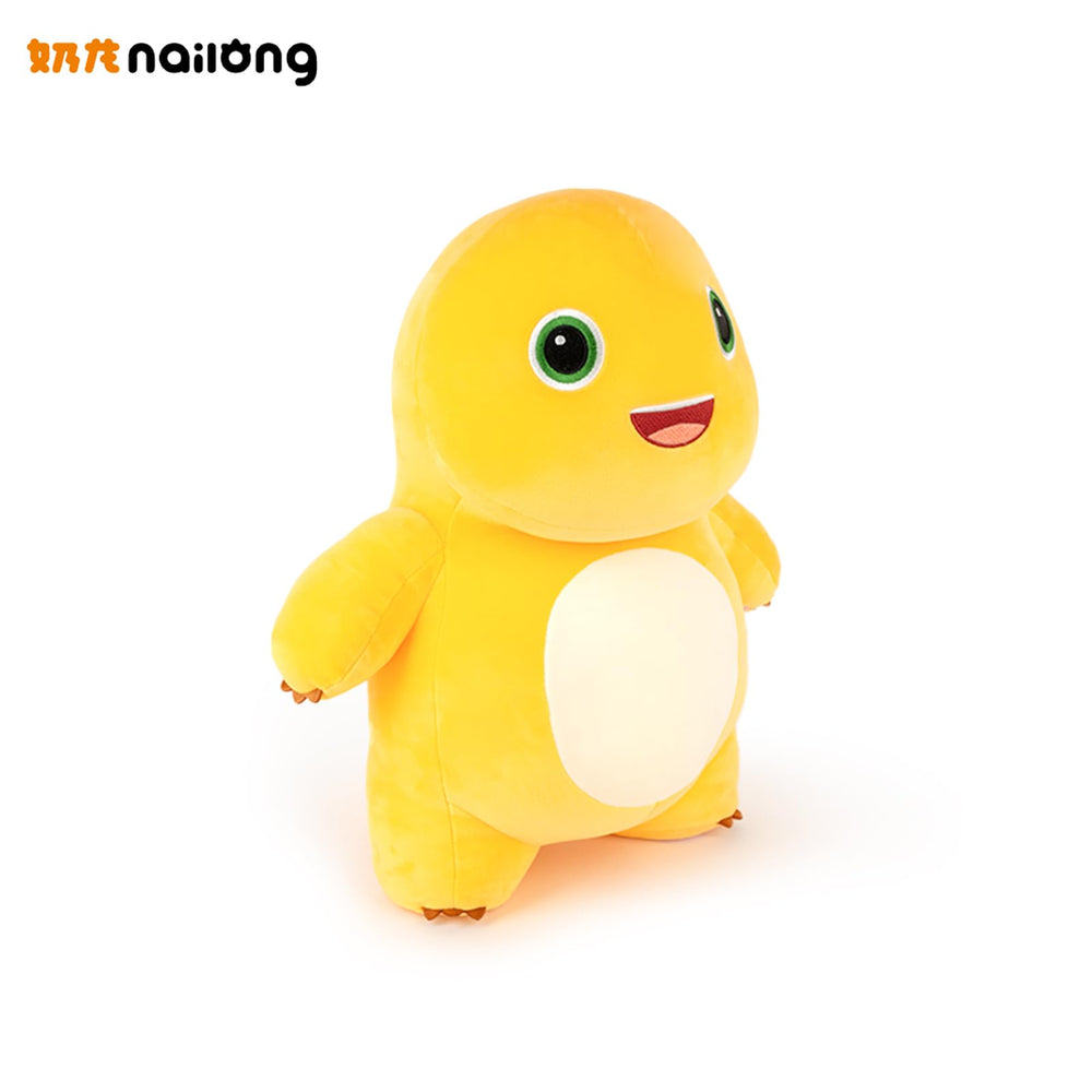 Adorlynetty Nailong dinosaur yellow plush playtime ready for imaginative adventures.