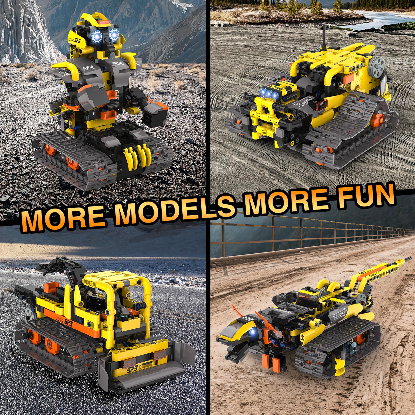 ADUSRIZ 5-in-1 remote control mode offers responsive steering.