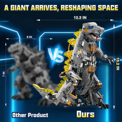 ADUSRIZ Dinasour app control mode, enables hybrid play and learning