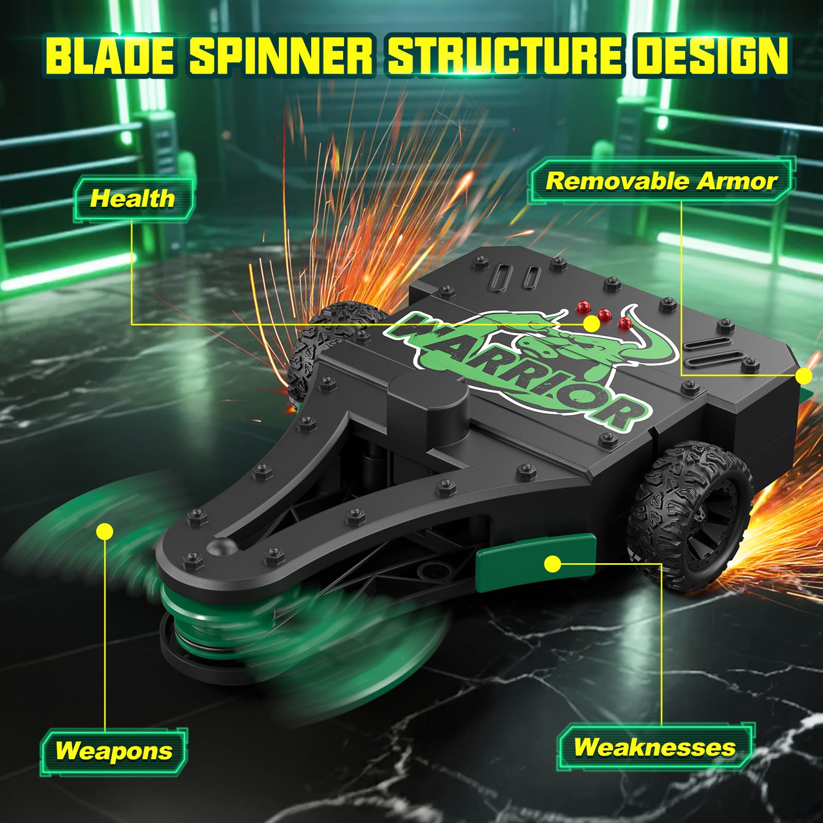 ADUSRIZ remote control with auto mode enables hands-off cruising