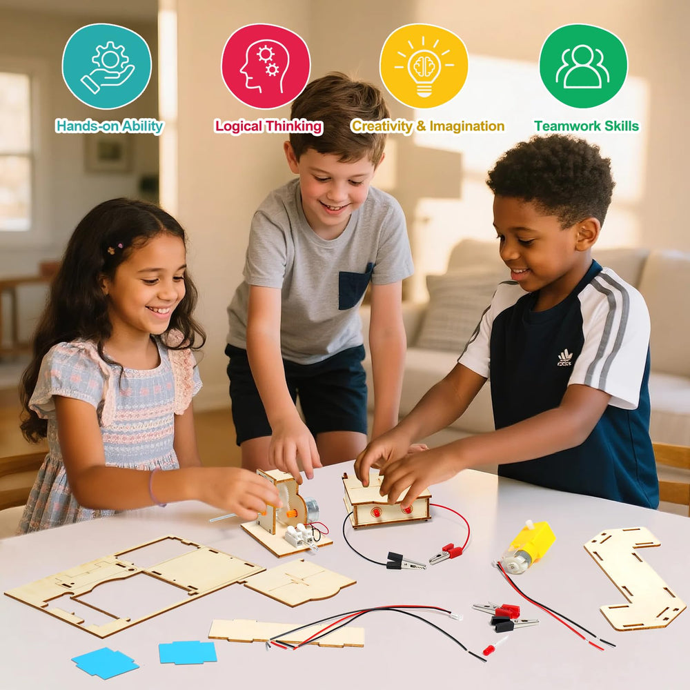 ADUSRIZ STEM kit electric-pumping-unit reveals simple pump principles for curious minds.