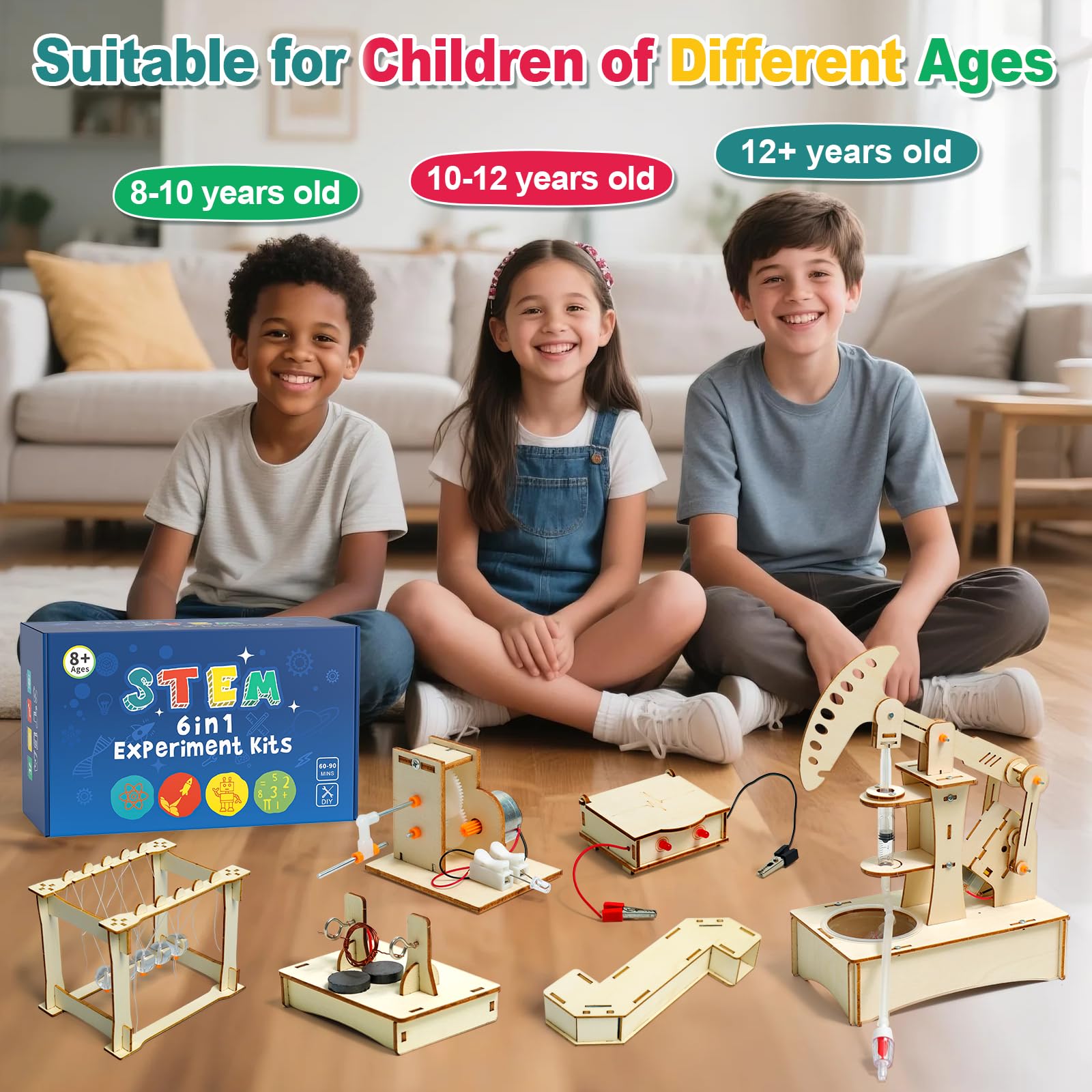 ADUSRIZ STEM kit newtons-cradle demonstrates momentum and balance creatively.