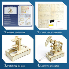 ADUSRIZ STEM kit periscope offers a peek into light paths for imagination.