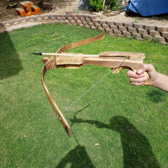 Adventure Awaits crossbow gift packaging ready for nature loving kids