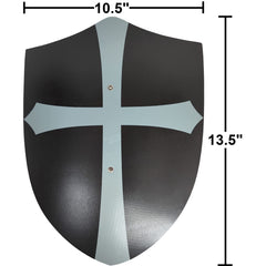 Adventure Awaits! Knight Shield 2-pack in action, ideal for outdoor adventures and pretend play.