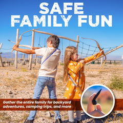 Adventure Awaits soft-tip arrows for safe indoor and outdoor practice.